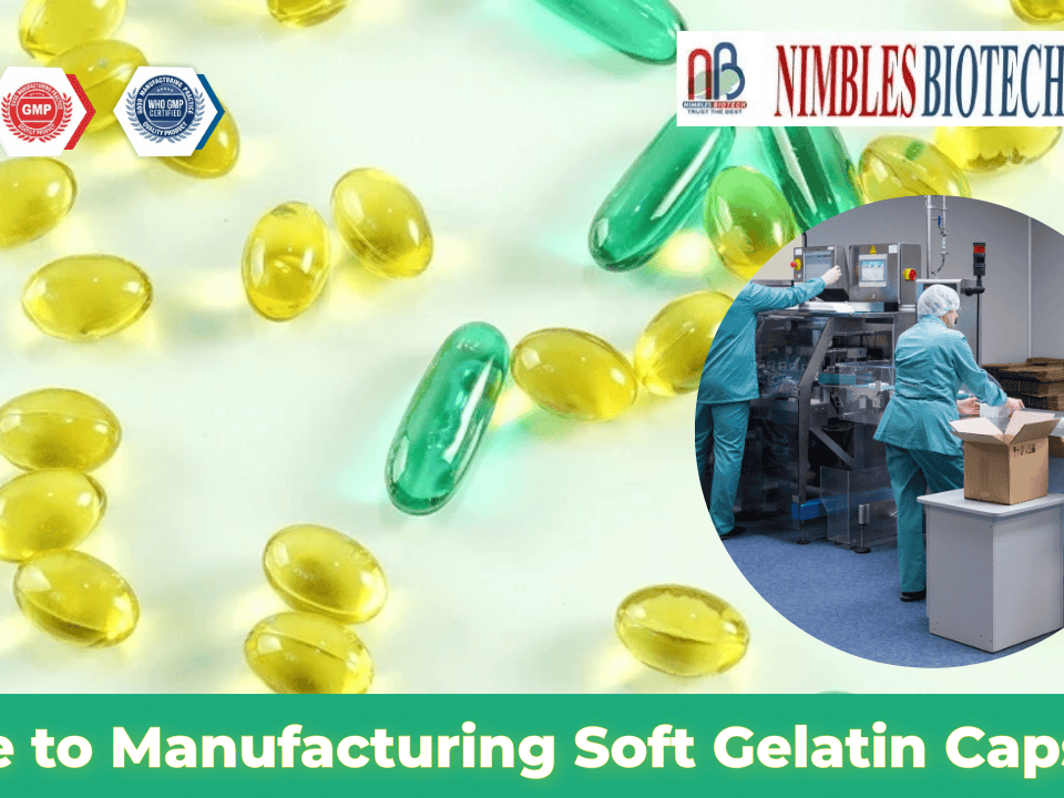 Manufacturing Soft Gelatin Capsules