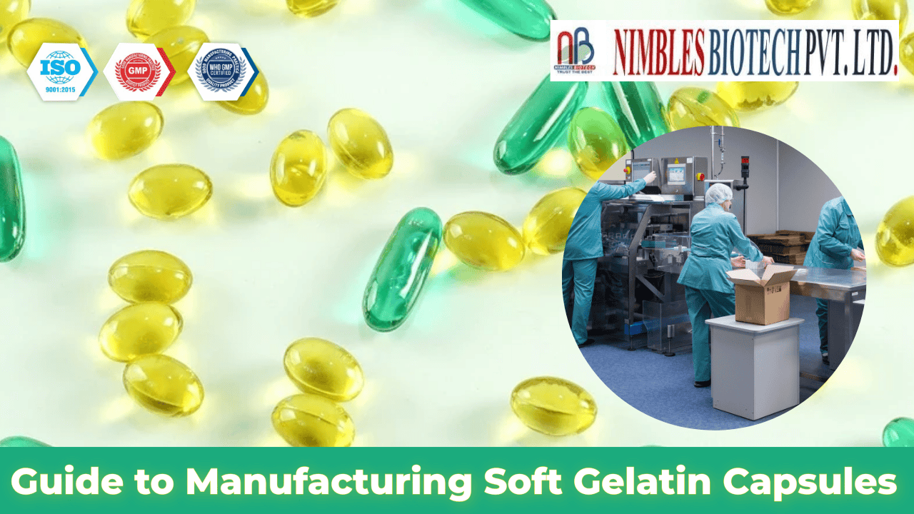 Manufacturing Soft Gelatin Capsules